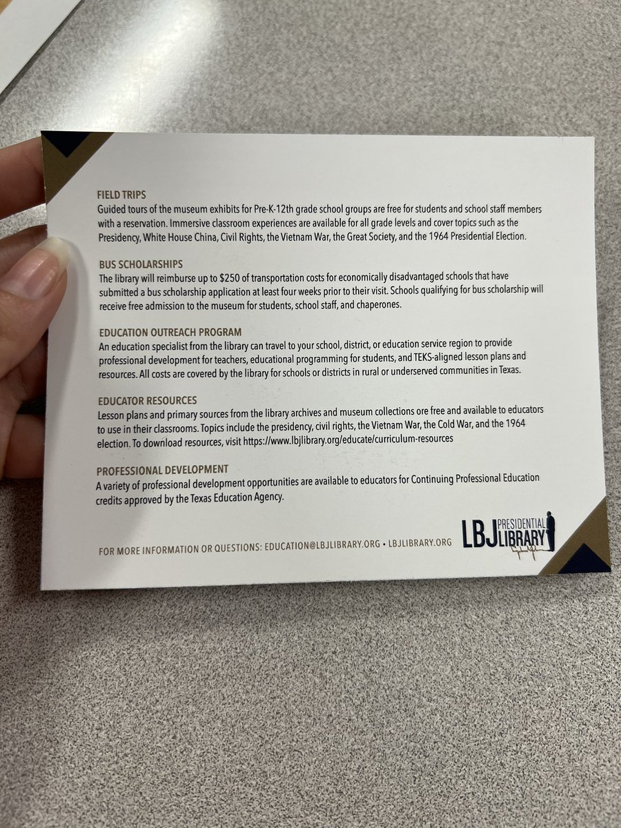 Barbara Diaz (@onlyoneofmsdiaz) on Twitter photo Cant wait to teach my kids about the Longoria affair. Thank you so much <a href="/LBJLibrary/">LBJ Library</a> for coming all this way and thank you <a href="/CyFairSSS/">CFISD Secondary Social Studies</a> for this amazing workshop! As a latina women this workshop made me represented ❤️can’t wait for my students to feel the same way too . #CFISDPD Cant wait to teach my kids about the Longoria affair. Thank you so much <a href="/LBJLibrary/">LBJ Library</a> for coming all this way and thank you <a href="/CyFairSSS/">CFISD Secondary Social Studies</a> for this amazing workshop! As a latina women this workshop made me represented ❤️can’t wait for my students to feel the same way too . #CFISDPD
