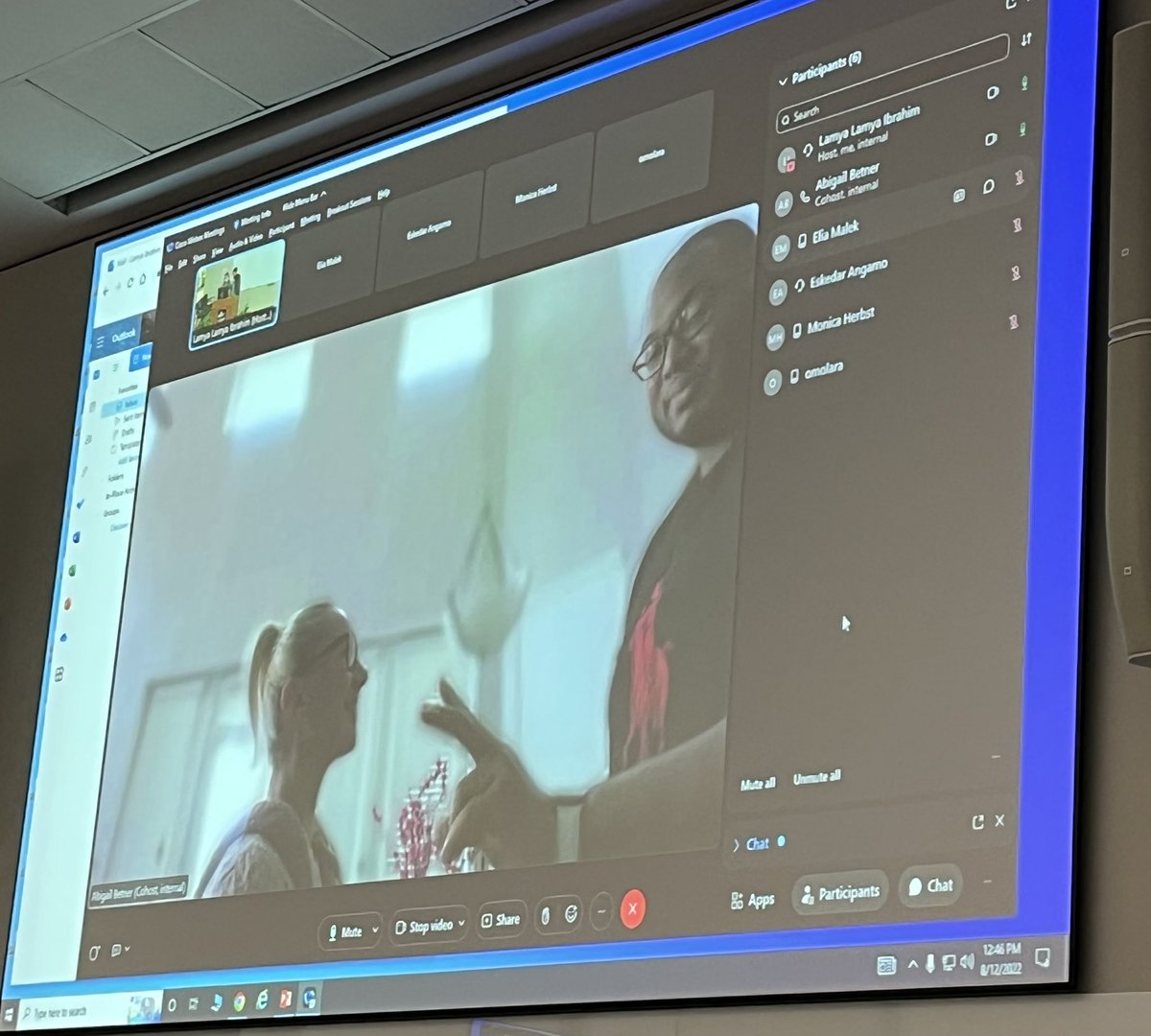 AJagolinoCole's tweet photo. Drs. Nam and @jepatinom and the art of guiding an assisted virtual exam! #TeleMedEd @shivika_ch @SwedishCyclist https://t.co/9uUHNZUgck