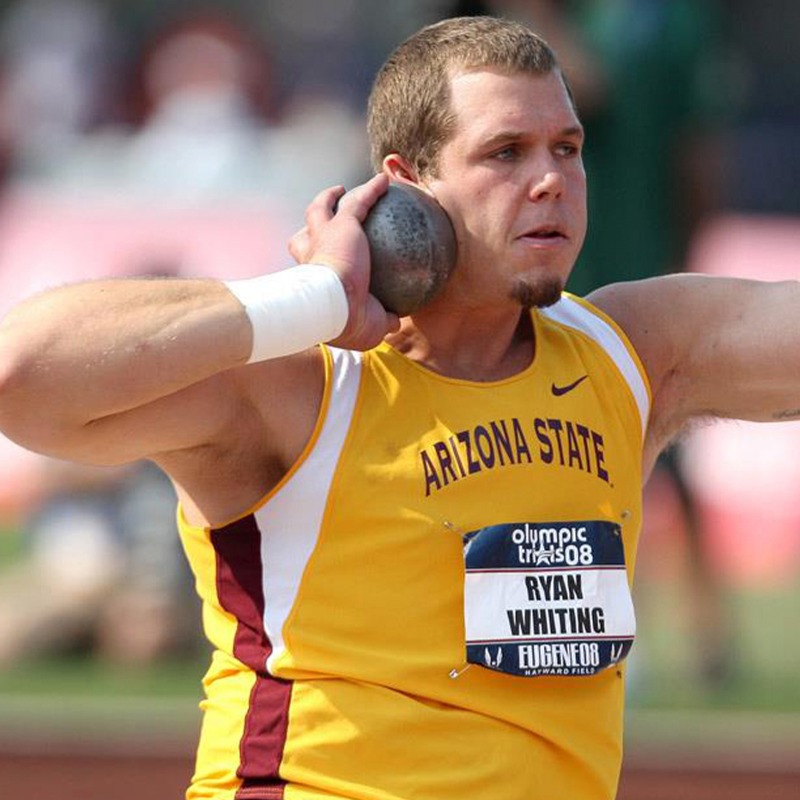 SunDevilTFXC's tweet photo. Six-time NCAA champion Ryan Whiting is coming home. 😈