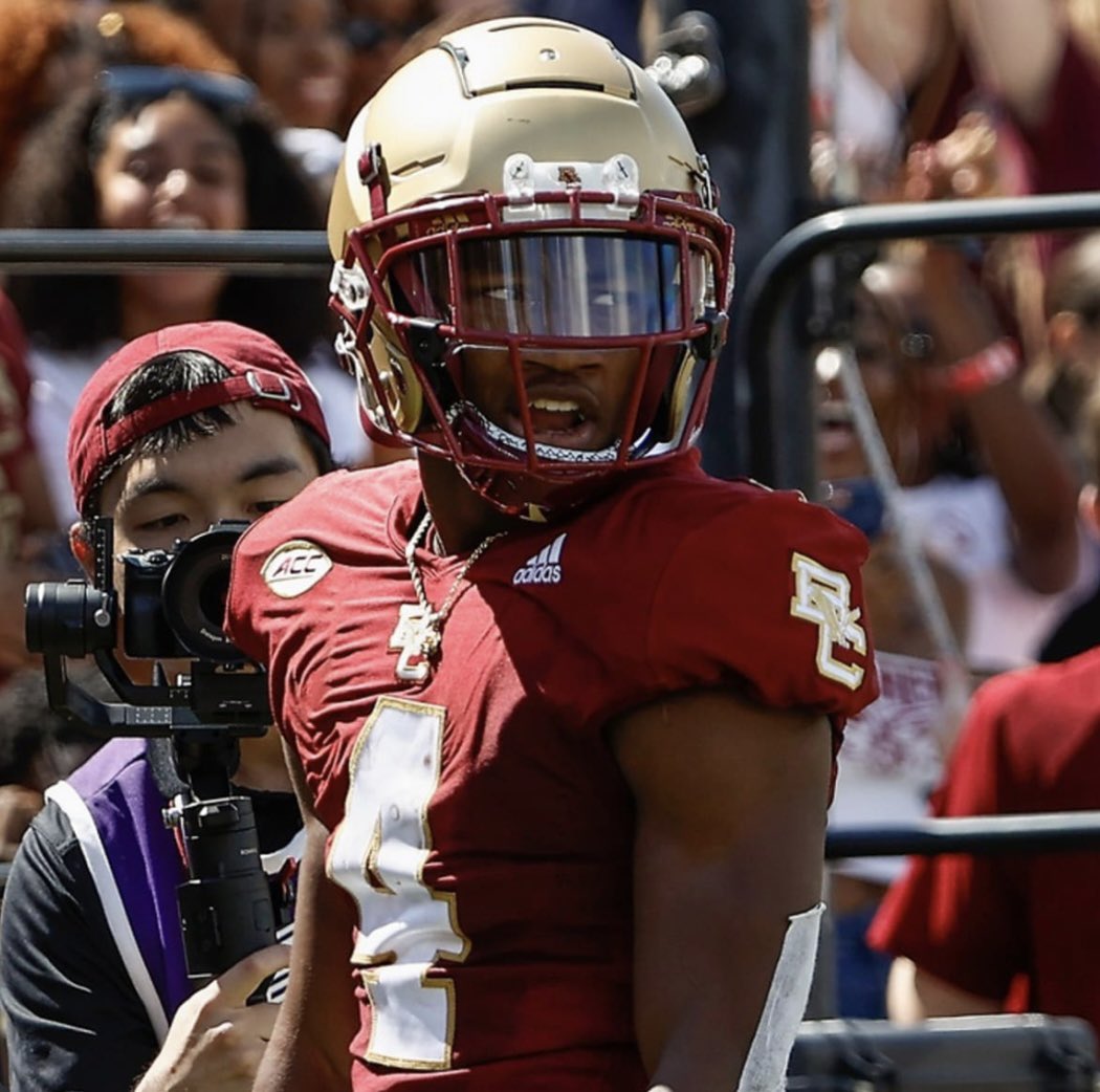 #AGTG Blessed To Receive An Offer From Boston College @JoshuaPJ_BC @BCFootball @RileyElite3 @PattonBoy_11 #ForBoston #GetIn 🖤🙏🏽