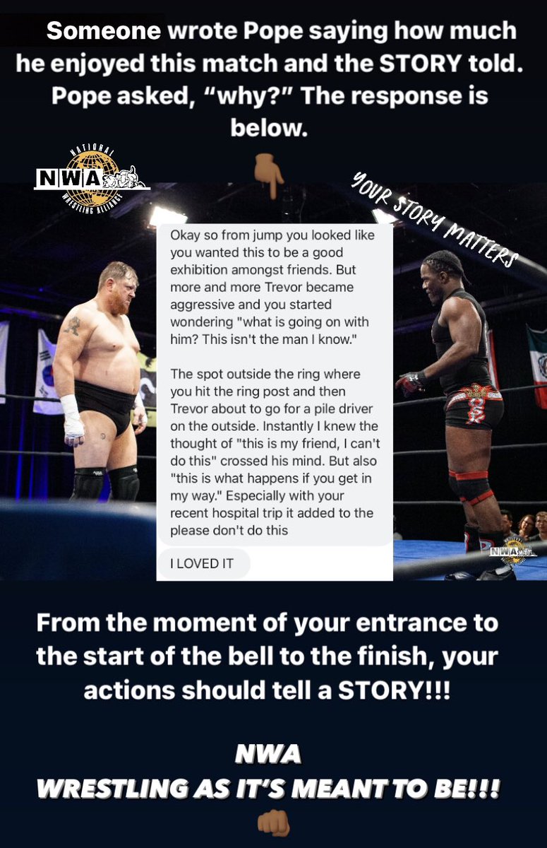 DaBlackPope's tweet photo. Catch the action on YouTube at 6:05pm. You donโt wanna miss it! ~PHS
#NWA #NWAPope #NWAPowerrr #Pope4TheGold #WWE #AEW https://t.co/SzB844iFg2