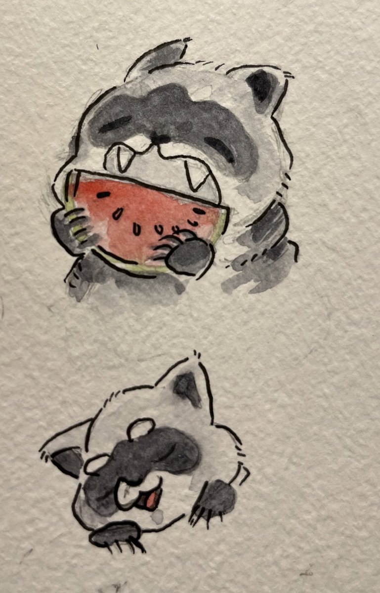 Raccoon sketches, they’re so silly not serious AT ALL ❌⛔️🚫
<a href="/davidsklee07/">David</a>