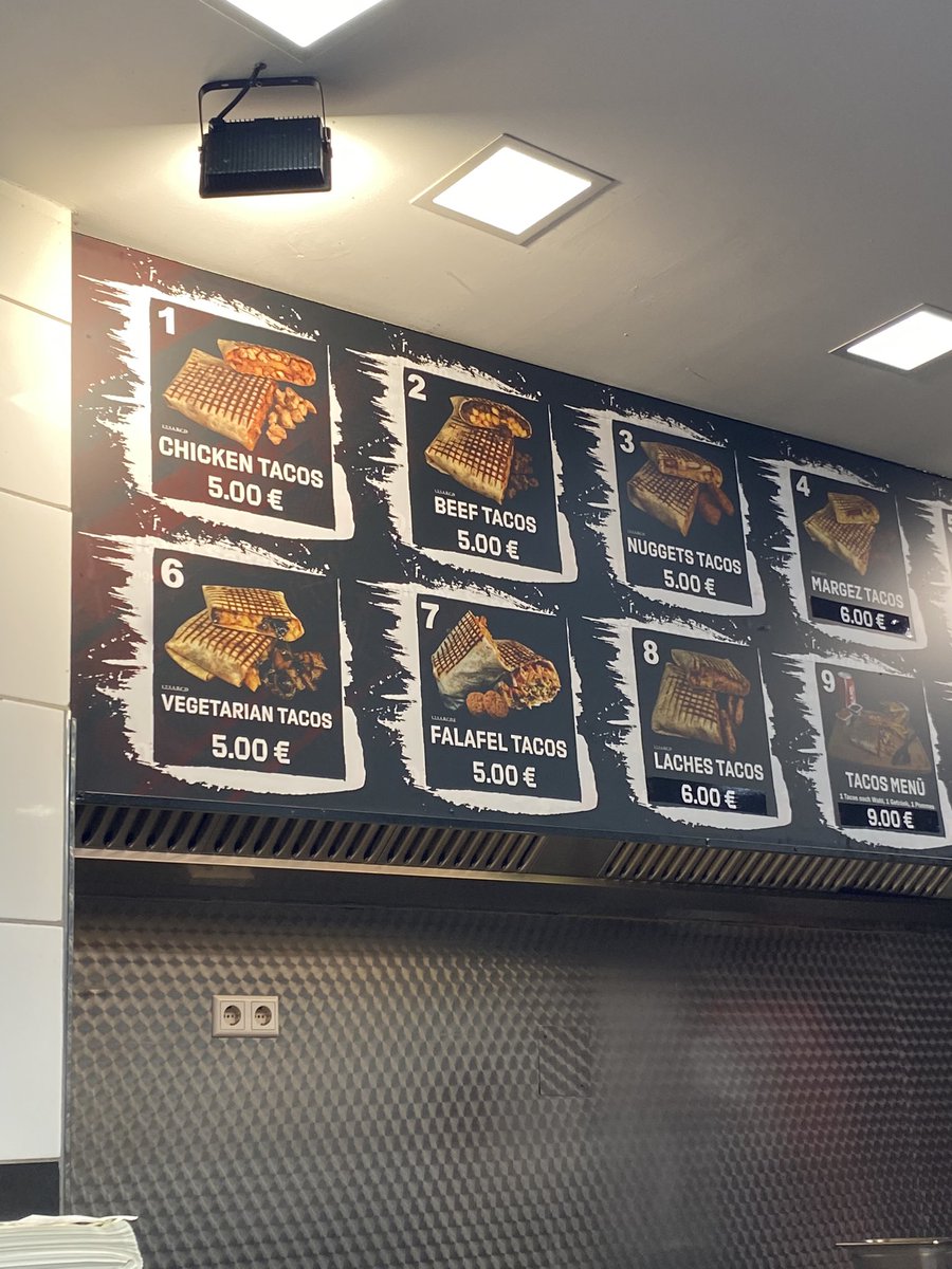 The “taco” situation in Germany is bleak