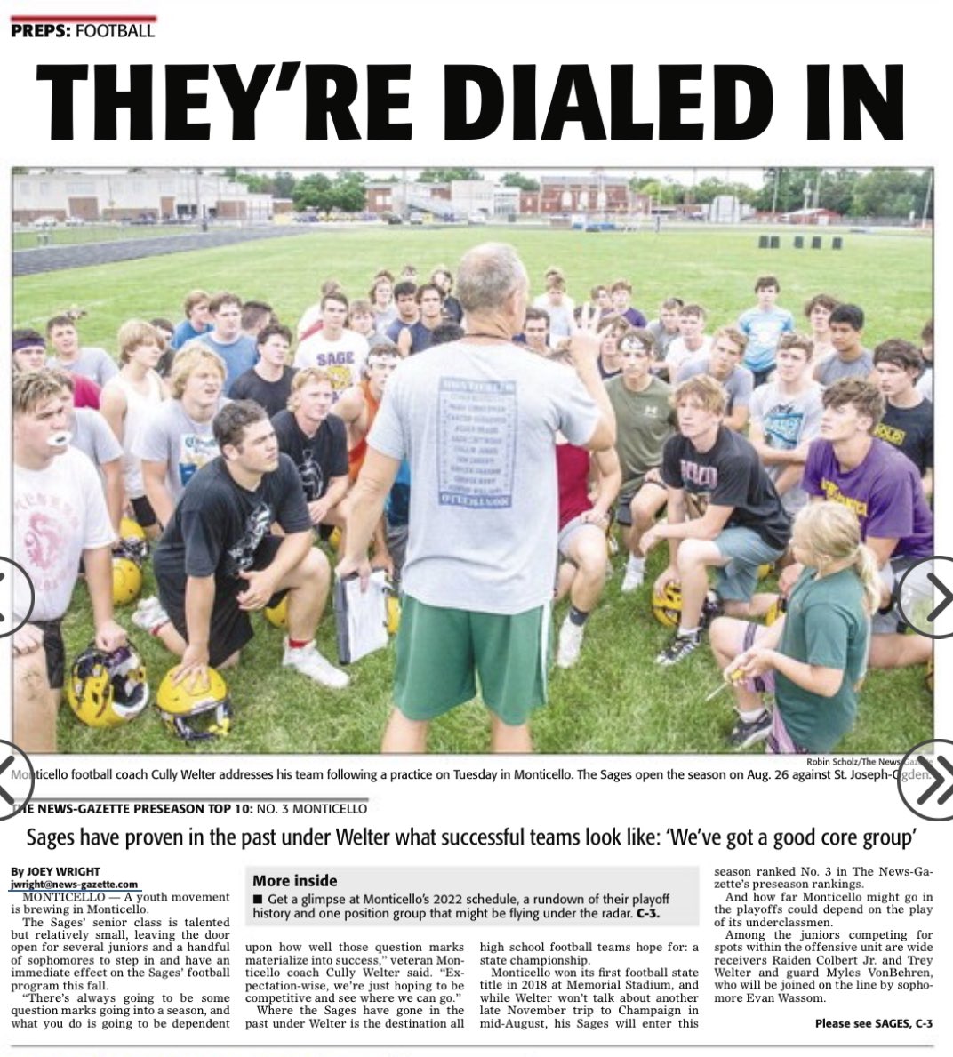 Sages Athletics tweet media