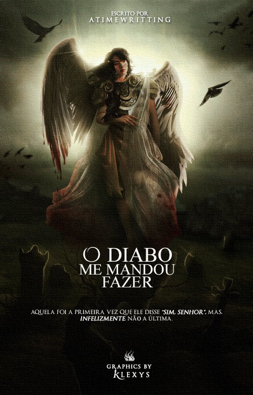 🎲 CAPA OFICIAL DE "O Diabo Me Mandou Fazer", um Spin-Off de Nas Mãos do Diabo, que sairá amanhã (13/08), no Wattpad #AnjoEmApuros 🎲