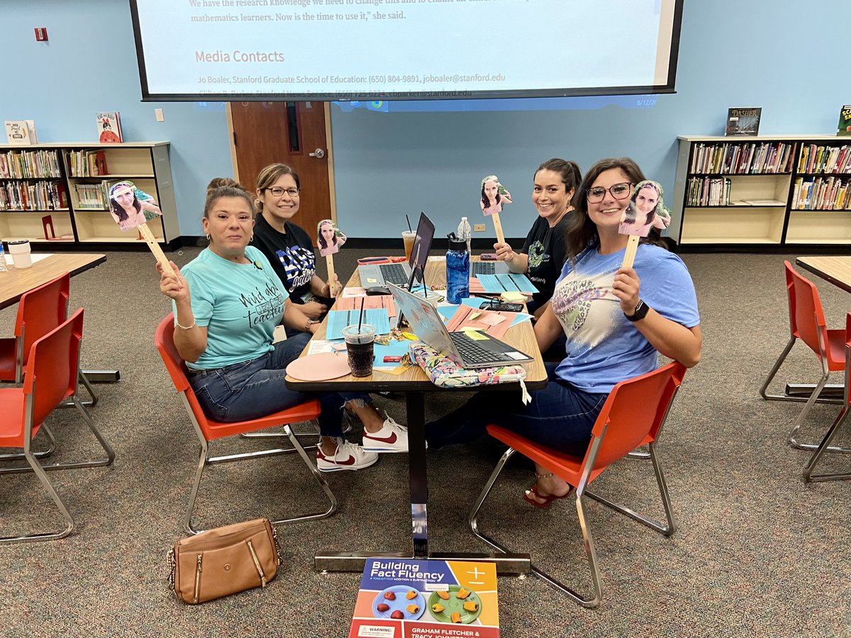 ljsmark10's tweet photo. DISD 2nd grade math and science gator teachers enjoyed previewing this year’s curriculum. They are excited about the new documents and building fact fluency. It’s going to be a great year. @DISDElemMath #DISDGatorMath https://t.co/nAeg3u7SU4