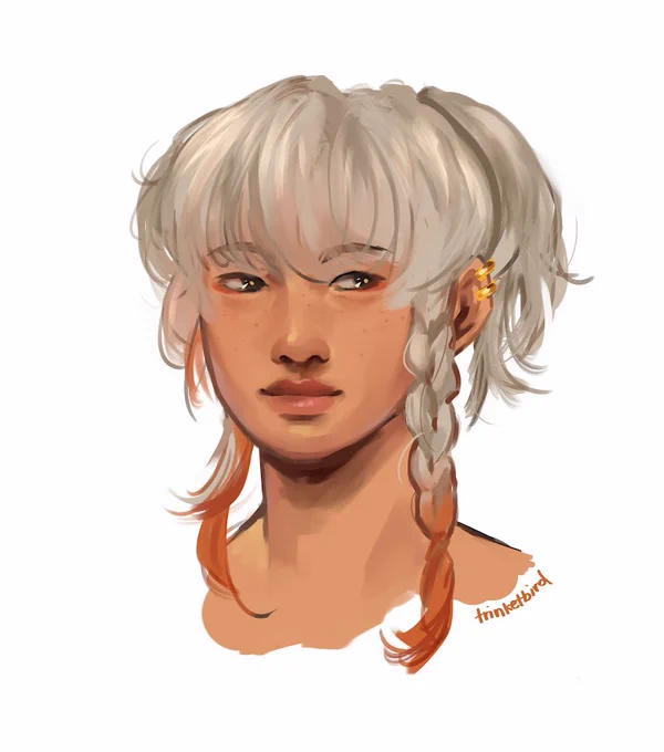 [oc] couldn't figure out how to use artbreeder so i drew the mf myself 