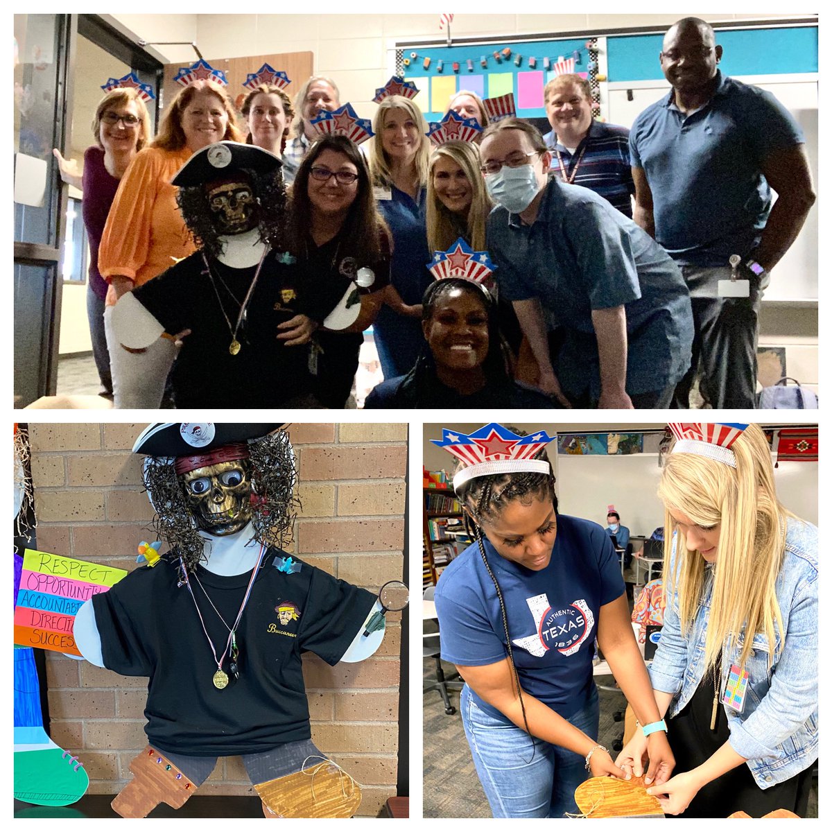 Bri_Geaslin's tweet photo. Great way to end PD week! #arnoldbucs#socialstudiesteam @Arnold_Middle @CyFairISD https://t.co/EqnN3XUYao