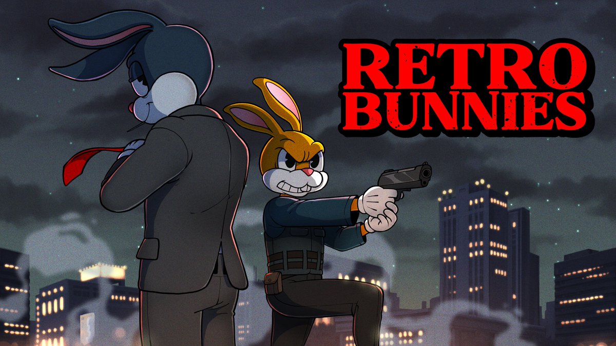 Retro Bunnies tweet media