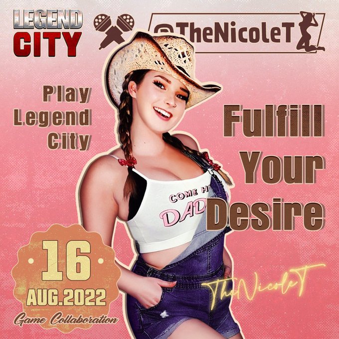 OMG! Legend City make me into the game! Join Mafia game @LegendCityLoM &amp; interact with me! Use my code<a href="/tag/game"class="tags"><span>#game</span></a><a href="/tag/legendcity"class="tags"><span>#legendcity</span></a>