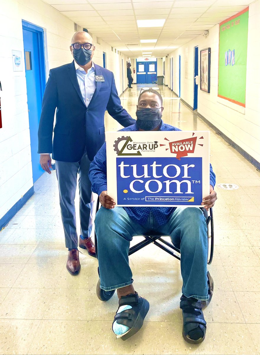 KierreRimmer1's tweet photo. Our GEAR UP Scholars will have access to FREE tutoring services for ALL SUBJECT AREAS- ANYTIME and ANYWHERE by simply signing in to https://t.co/QqB2MSPv2x‼️
#GEARUP #ThePrincetonReview #Tutorcom #PromoteStudentSuccess #FoundationForTheMidSouth #DeltaStateUniversity https://t.co/0ScmPpGgdt