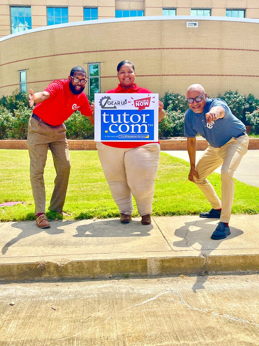 KierreRimmer1's tweet photo. Our GEAR UP Scholars will have access to FREE tutoring services for ALL SUBJECT AREAS- ANYTIME and ANYWHERE by simply signing in to https://t.co/QqB2MSPv2x‼️
#GEARUP #ThePrincetonReview #Tutorcom #PromoteStudentSuccess #FoundationForTheMidSouth #DeltaStateUniversity https://t.co/0ScmPpGgdt