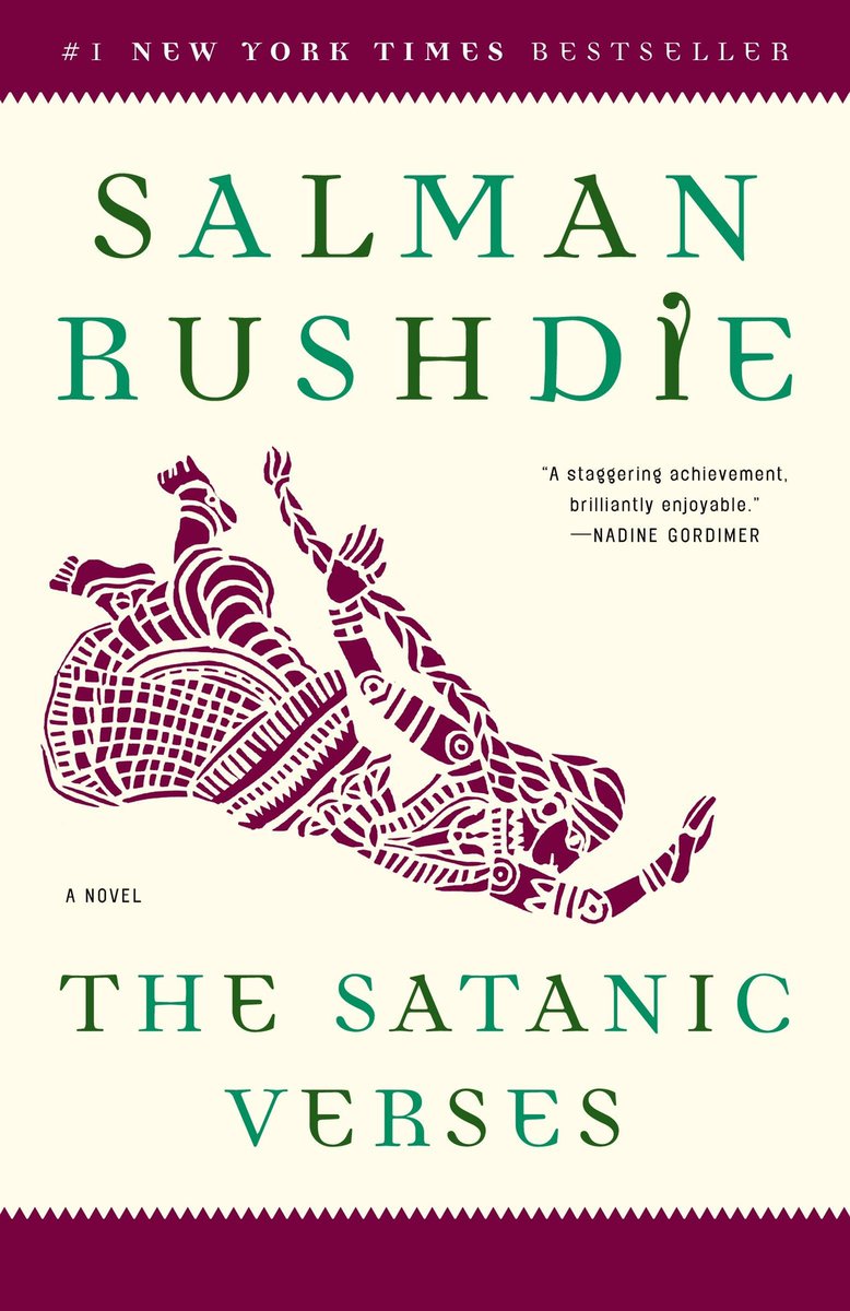 I’m light of the recent attack on Rushdie, I hope his book a resurgence in sales. #SalmanRushdie