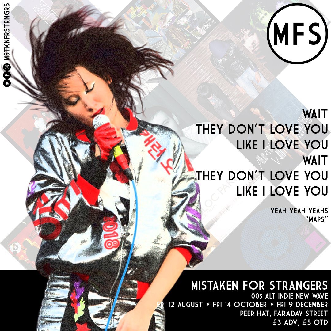 HALF AN HOUR TO GO!
If you’re about in town, come along to <a href="/The_Peer_Hat/">The Peer Hat</a> and join us until late downstairs for our usual eclectic mix of 00s alt indie new wave sleazy bangers, gems and deep cuts!