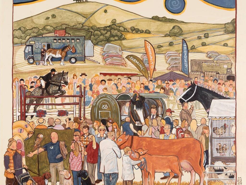 SuePrinceArtist's tweet photo. It’s #tomorrow next door to @beechenhill_farm with the #slowtractorrace and all the other treats! #Manifoldvalleyshow
Cards and prints available at https://t.co/RlT4iPQCpF
.
.
.
#inmystudio #greetingcards #folkart #folkartist #artbooks #books #isolationchronicles #studio #peak… https://t.co/p9fTreX2Kj