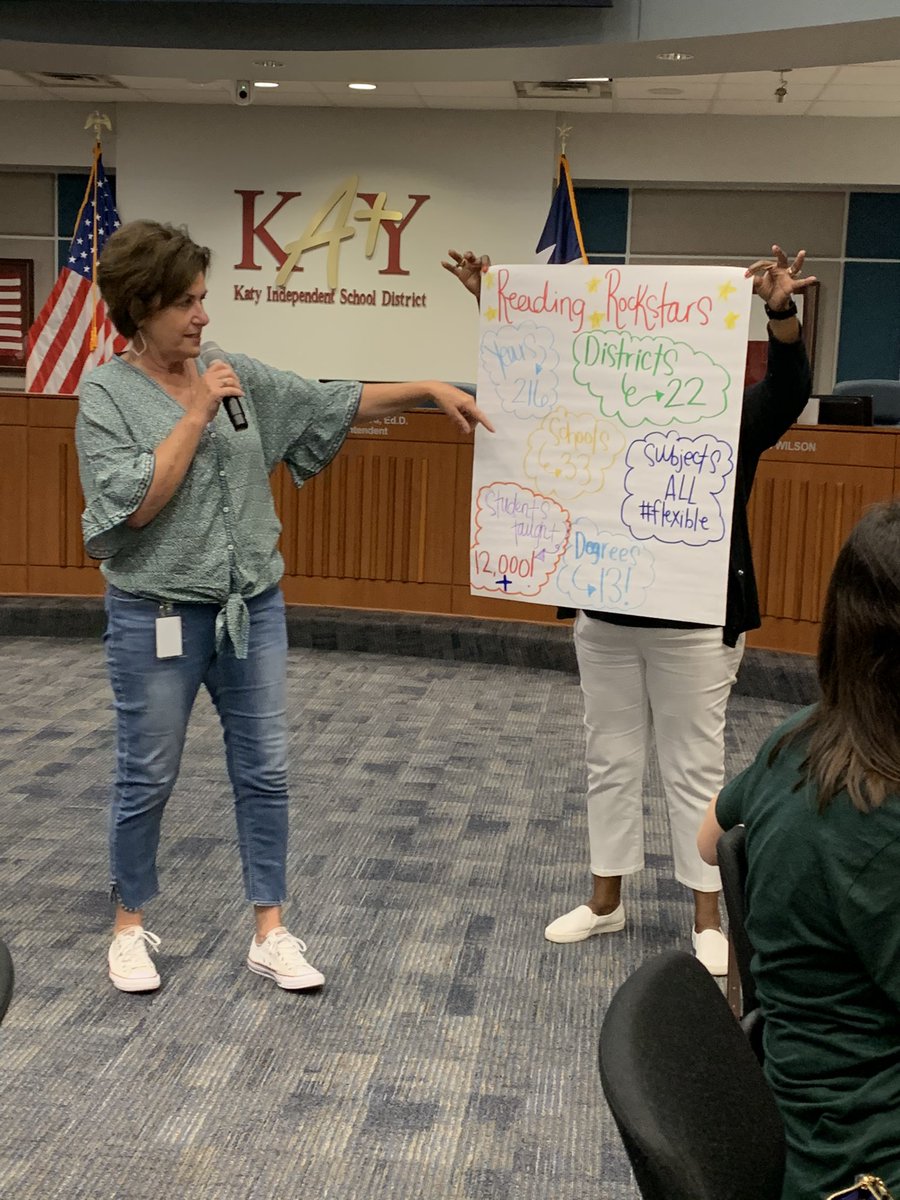 MariaUngaro9's tweet photo. Reading Academic Support Training with fellow colleagues. Thank you Rose Hegele for a great training. @MariaUngaro9 @MPElemSchool @katyisd #ktintervent #katyread #MPEpanthers @ExpressBookStop https://t.co/hO70LNUV6u