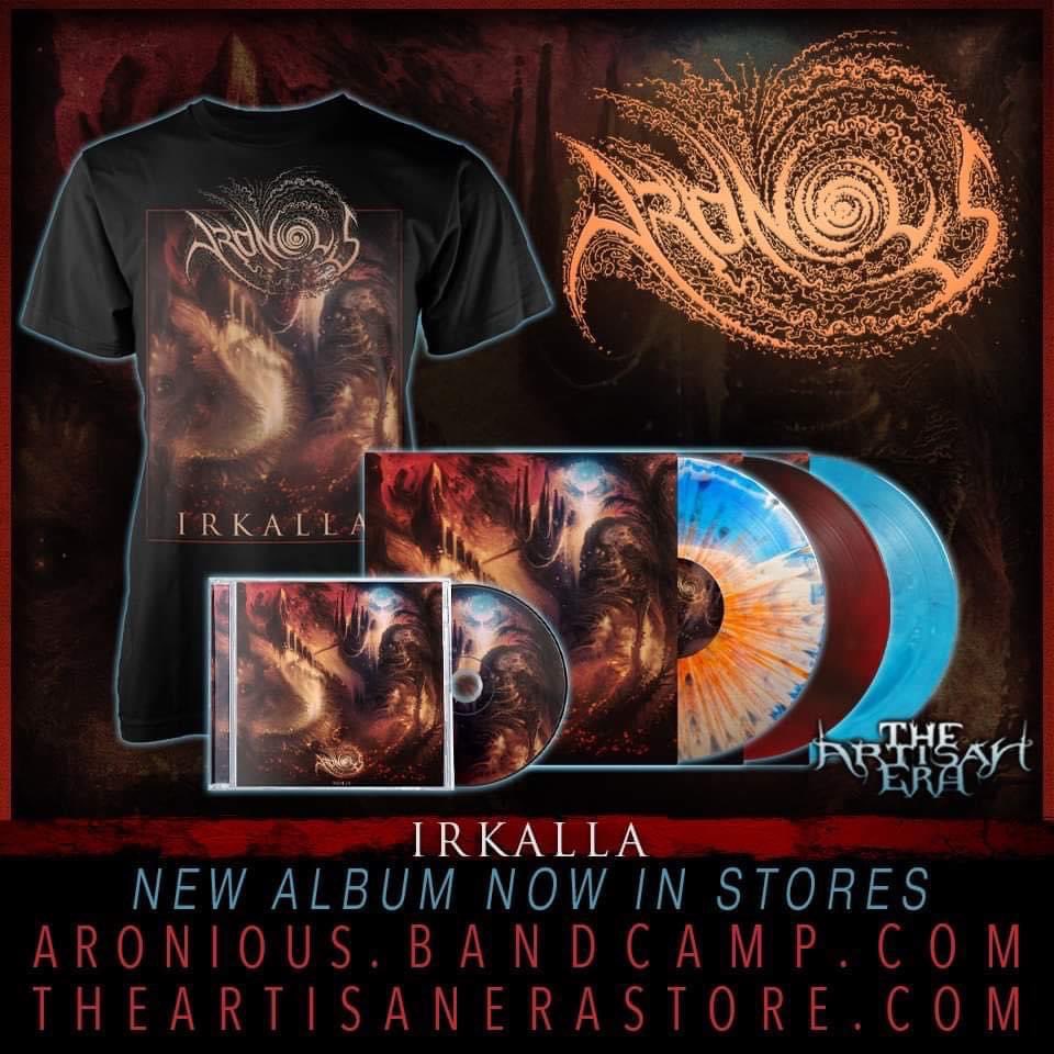 AroniousWI's tweet image. Our sophomore album is out now on all major streaming platforms for your listening pleasure! Enjoy!

Grab a copy here: theartisanerastore.com/collections/ar…