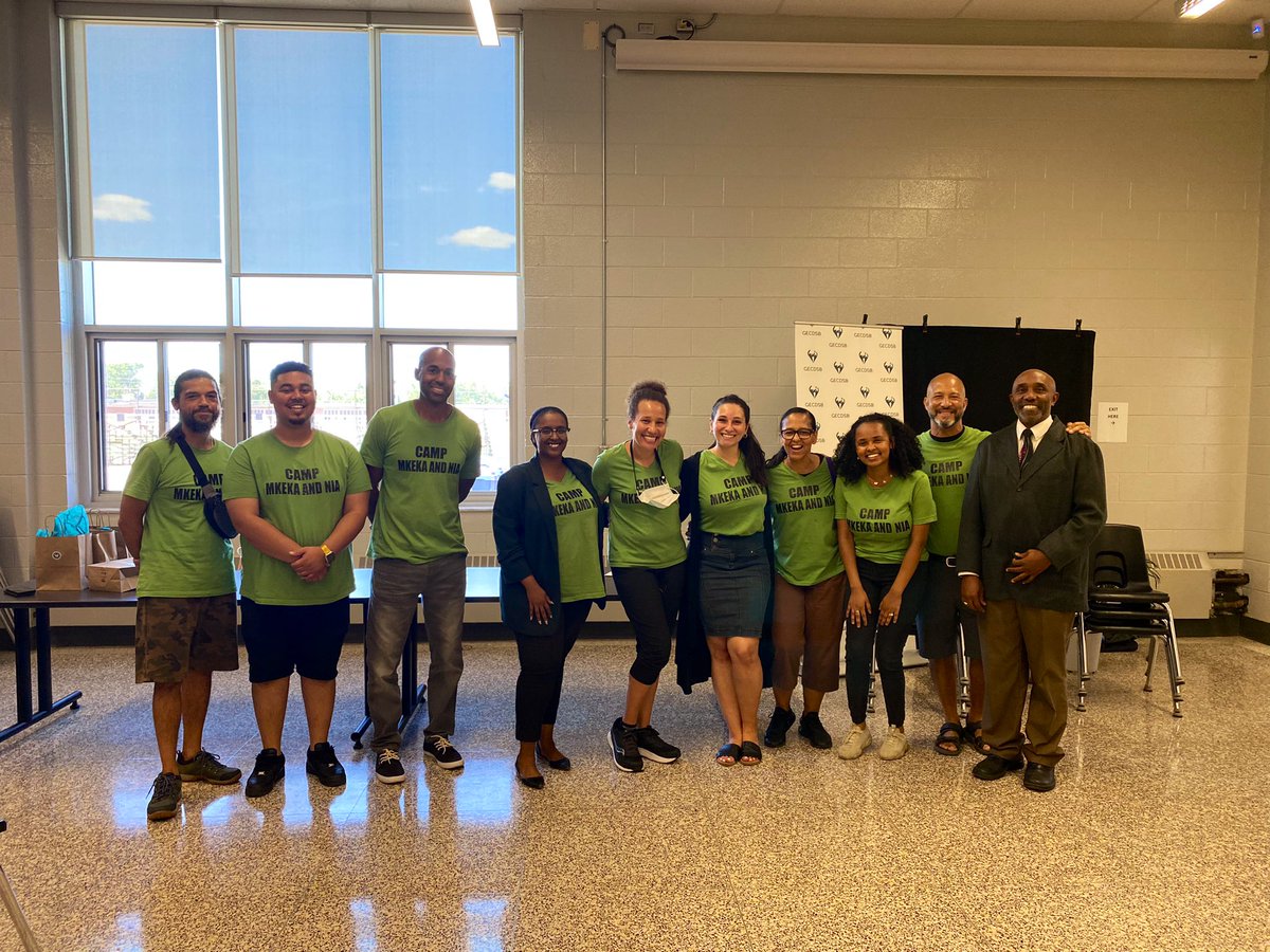 gelseapizzuto's tweet photo. We had a beautiful celebration for our final day of Camp Mkeka &amp; Camp Nia! What a wonderful group of students and two weeks shared. Community members, parents, and our team came together to celebrate the experience. #CampMkeka #CampNia #Campforblackstudents @gecdsbpro https://t.co/czN7FdDB1s
