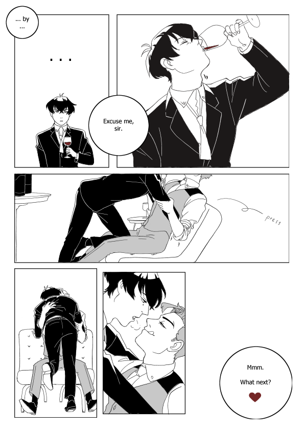 A small comic about a private wine tasting.