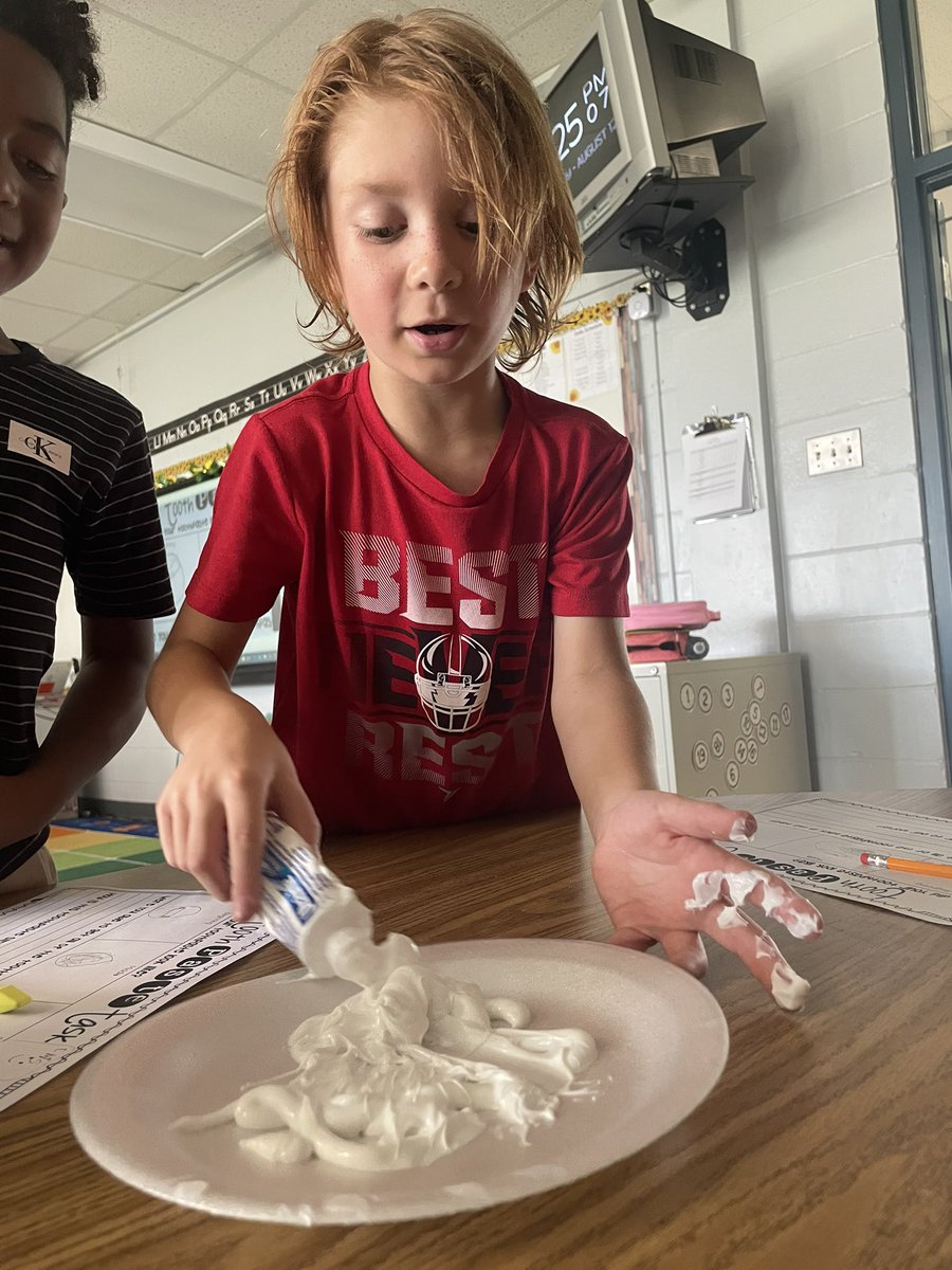 MissMarchio's tweet photo. The Toothpaste Task. An activity to help our young leaders understand the importance of our words and make sure to make them count, you can’t take them back! The panic when I told them to put the toothpaste back in the tube, priceless. 😂 https://t.co/PtsRjMVtZD