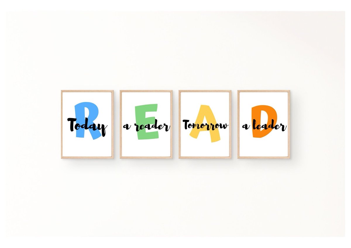 Studio1Cat's tweet photo. Excited to share the latest addition to my #etsy shop: Today A Reader Tomorrow A Leader, Reading Corner Posters, Playroom Decor, Reading Corner Decor, Classroom Reading Printables #todayareader #readingposters https://t.co/7qjyhlIxiX https://t.co/toXCKGHgBq