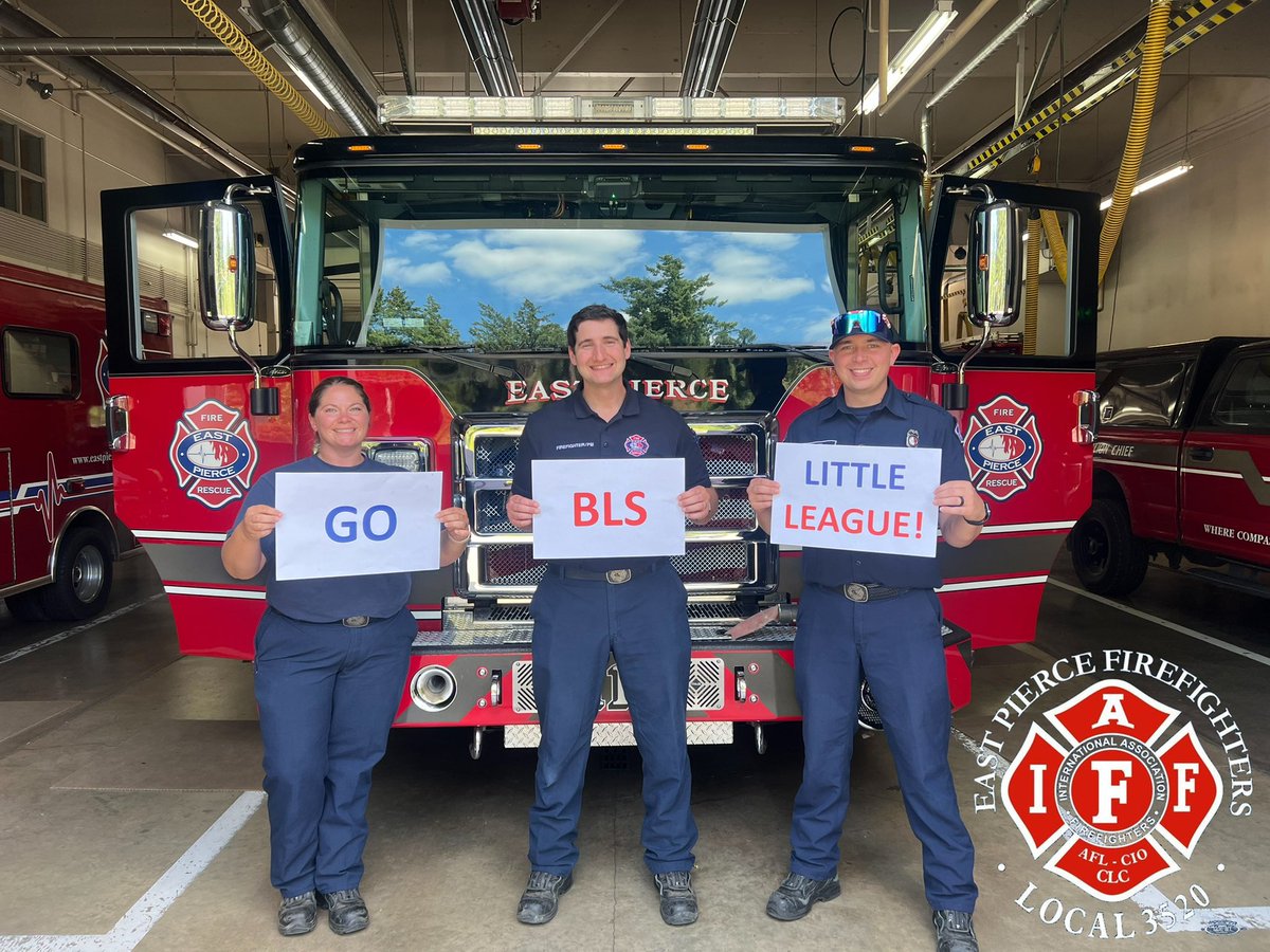 EastPierceFFs's tweet image. Go Bonney Lake Sumner Little League!! All of your East Pierce Firefighters are rooting you guys on back home! Good luck in Williamsport! The entire community is proud of you! 

#IAFF #LittleLeagueWorldSeries #GOBLS