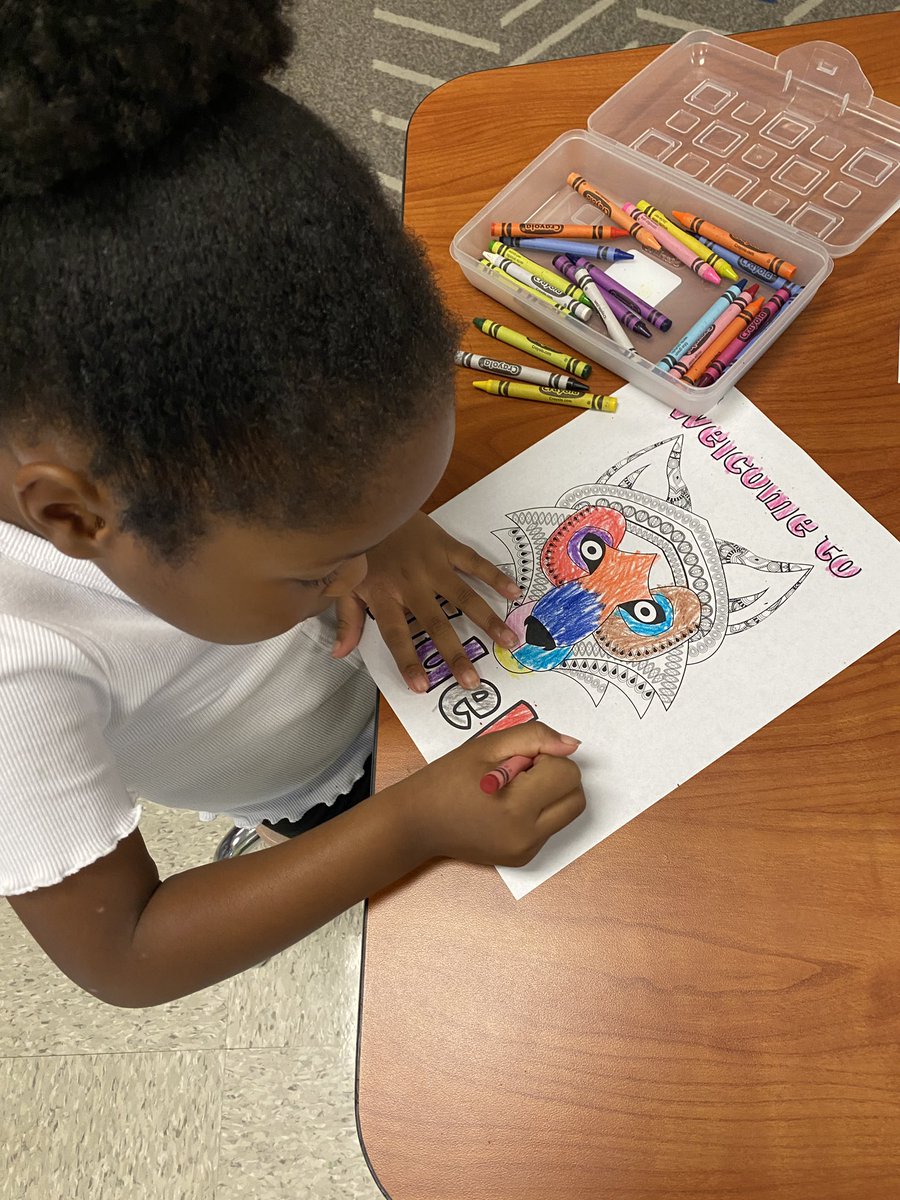 Today was Kindergarten House Spinning Day! Welcome to your House Guild Gators! #GuildStrong