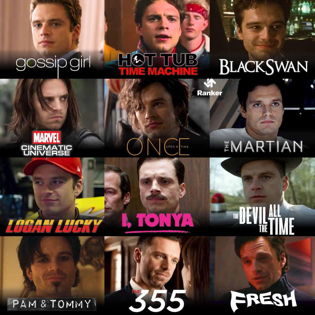 Ranker's tweet image. Happy Birthday #SebastianStan! He's been stealing scenes in much more than just the MCU for years. 

Click the link to vote on his best work. #GossipGirl #WinterSoldier #HotTubTimeMachine #PamandTommy 

ranker.com/list/best-seba…