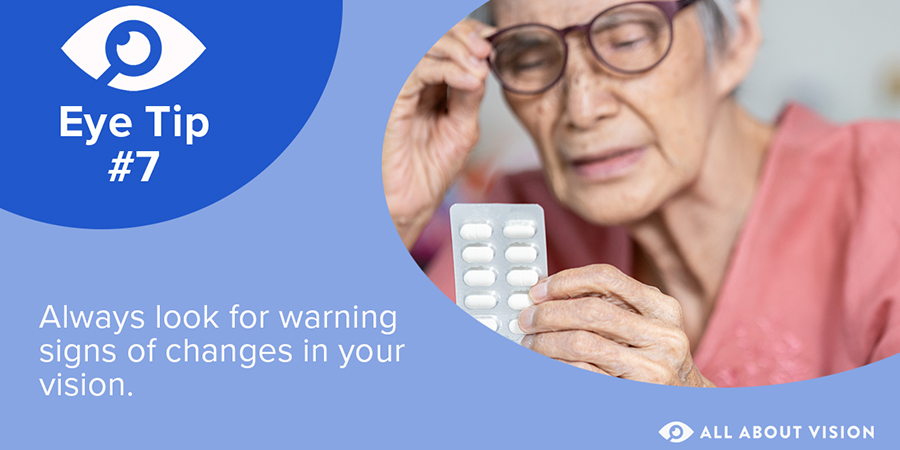 AllAboutVision's tweet photo. If you notice sudden changes in your #vision, see your #EyeDoctor immediately. Some trouble signs to look out for are #DoubleVision, #HazyVision and difficulty seeing in low light conditions. Symptoms of potentially serious #EyeProblems include #RedEyes, #EyePain and swelling https://t.co/0QqZGLuBOd