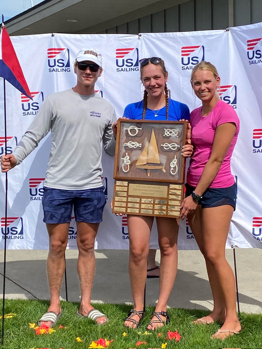 Congratulations to Daniel V, Kellie K, and Annika V from Edgewater Yacht Club on winning the Shipshape trophy at the Chubb US Sailing Junior Championships!
The I-LYF is proud to have supported our 9 Area E sailors at this year's event.