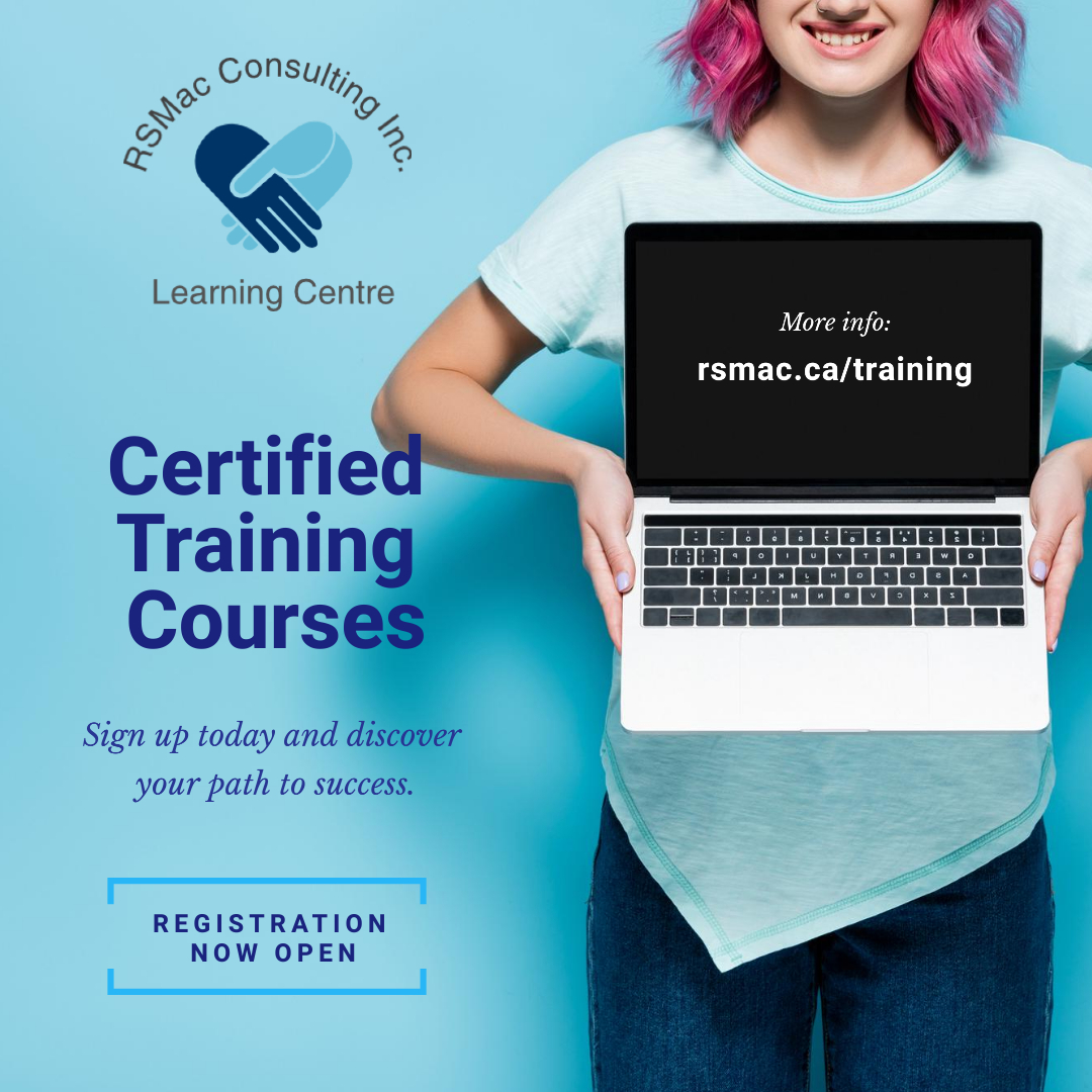 RSMac Learning Centre now offers Certified Training Courses. Sign up today and discover your path to success. 

 #rsmac #onlinecourse #onlinetraining #onlinelearning go.rsmac.ca/2362a420