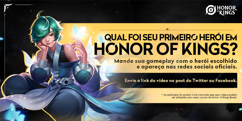 Honor of Kings Brasil on X: Sabemos que você estava aguardando