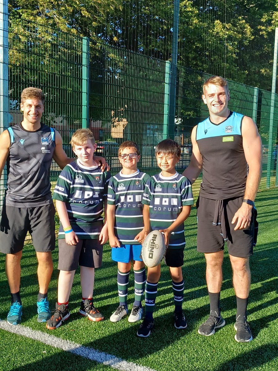 ghkminis's tweet photo. GHK juniors hugely motivated by a visit from  @GlasgowWarriors this week. Great start to season. #rugbycommunity #weareghk And huge thanks to new sponsors @corumproperty
@ghkrfc https://t.co/vTp1PPRn3t
