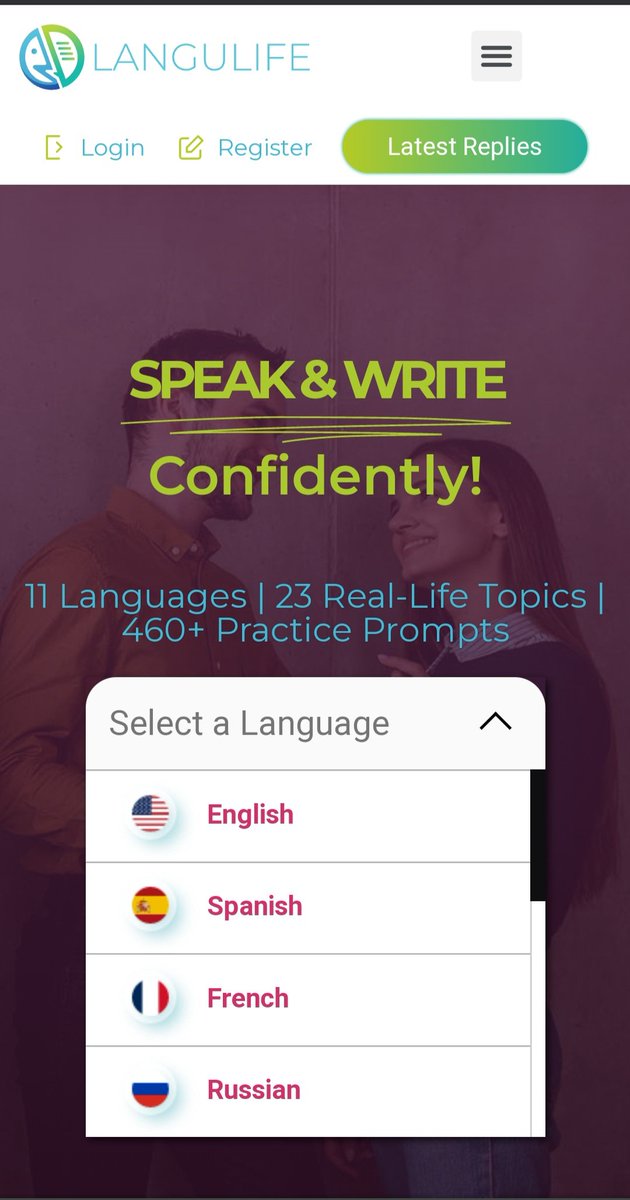 langulife's tweet image. Our homepage has a new look 🎊🎉
langulife.com 

#langtwt #speaktwt #learntwt