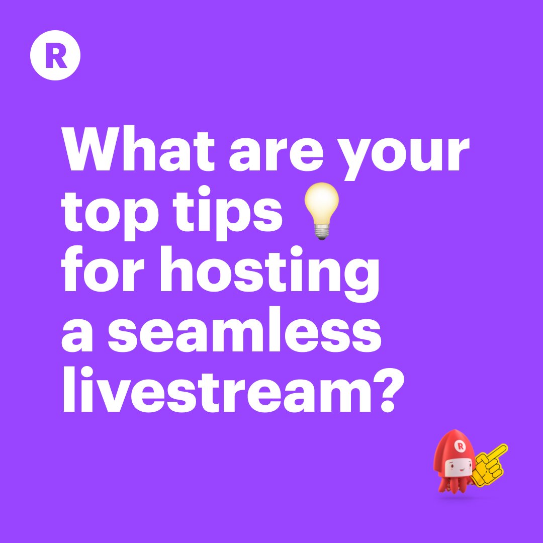 Restreamio's tweet photo. No live video is ever perfect — that’s the point! — but some livestreams run a little more smoothly than others. If you host your own live show, what are your biggest tips for making it go off (mostly) without a hitch? https://t.co/OOI2SVNgmc