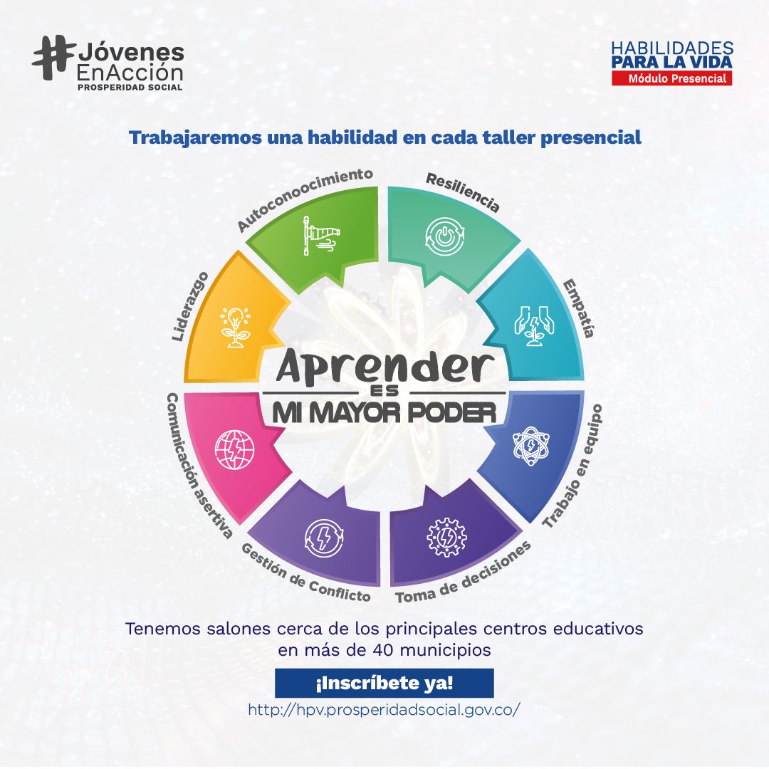 RentaJoven's tweet photo. !NO TE QUEDES POR FUERA! Es momento de demostrar tus Habilidades y demostrar que Aprender es tu Mayor Poder. INSCRÍBETE HOY en https://t.co/EyNjJv5l4e al Módulo Presencial de Habilidades para La Vida y Certifícate.
#HabilidadesParaLaVida #Co #Aprender #Colombia #Transformate https://t.co/rnRLsmGHWh
