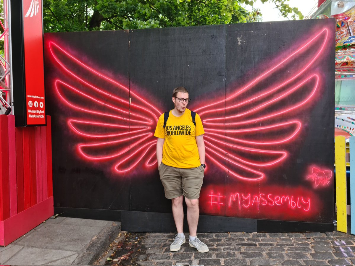 DarrenHoles's tweet photo. In heaven. #MyAssembly #MyFringe @edfringe https://t.co/3TSkQIycTr