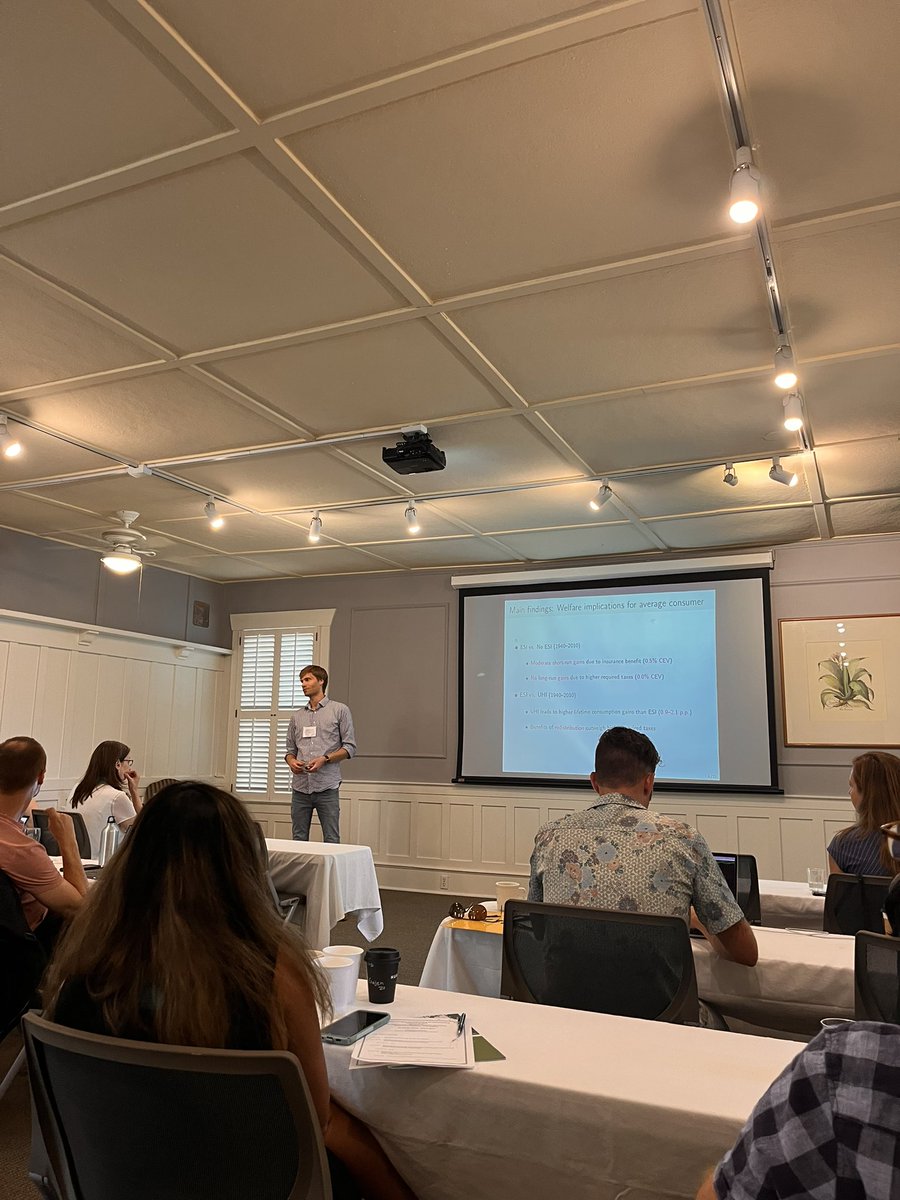 Raquel Fonseca (@raquel73fonseca) on Twitter photo @vmnygaard <a href="/UHouston/">University of Houston</a> is presenting his reserearch about The Impact of the U.S. Employer-sponsored Insurance in the 20th Century (with G. Raveendranathan) at LAEF Conference @vmnygaard <a href="/UHouston/">University of Houston</a> is presenting his reserearch about The Impact of the U.S. Employer-sponsored Insurance in the 20th Century (with G. Raveendranathan) at LAEF Conference