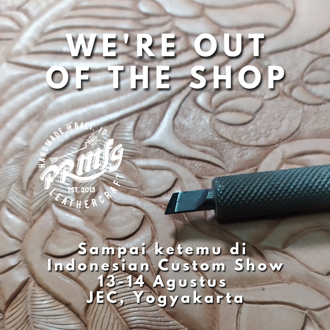 akuluka's tweet photo. Akhir pekan ini workshop tutup dulu ygy, jalan-jalan ke Jogja dulu kita. Kalo lagi ke JEC atau lagi di Jogja mampir lah ke booth kita, di tenda marketplace, sebelahnya Queenlekha Choppers.

Buat sing mbahurekso Jogja, bedebah satu ini ijin ngelapak ya om. 🙏🏽 https://t.co/7uGtePRqPC
