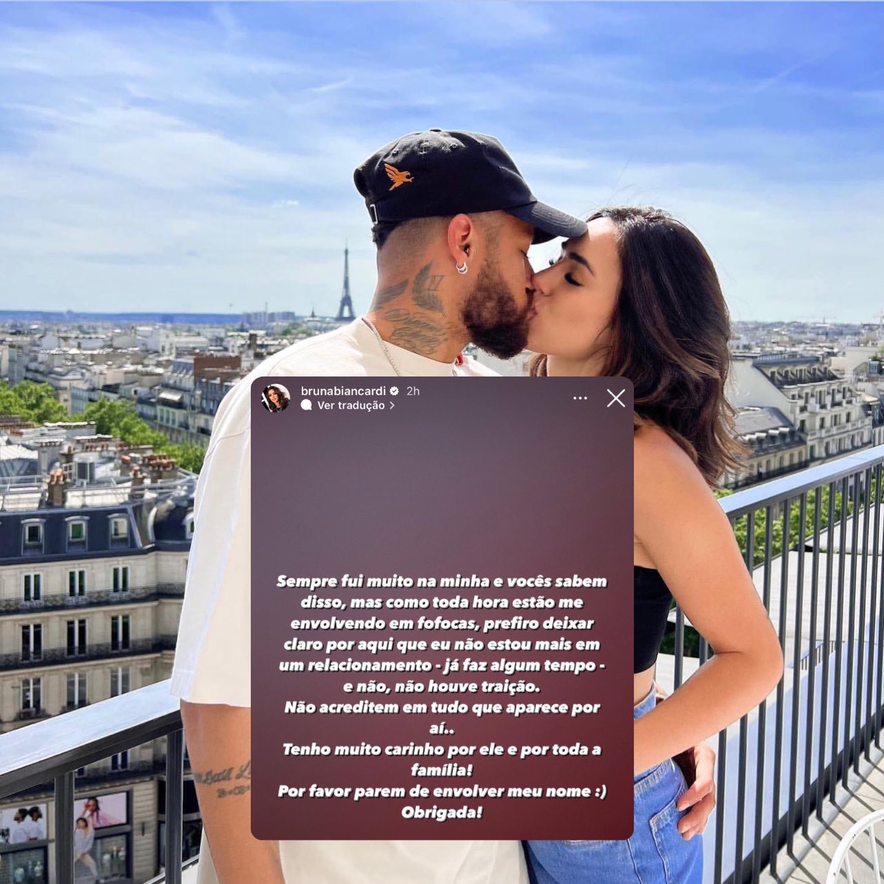 ⋆𝗡𝗲𝘆𝗺𝗼𝗹𝗲𝗾𝘂𝗲 🇧🇷 on Twitter "Bruna Biancardi confirms her & Neymar are