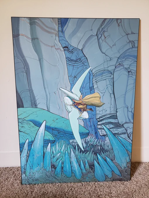 My moebius print board is here! It's so cool! 