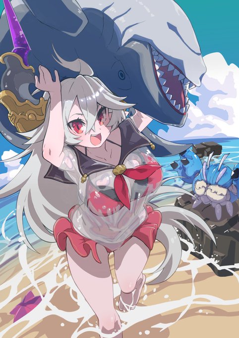 夏だから夏っぽいグラブル絵再掲していい?
いいよ 