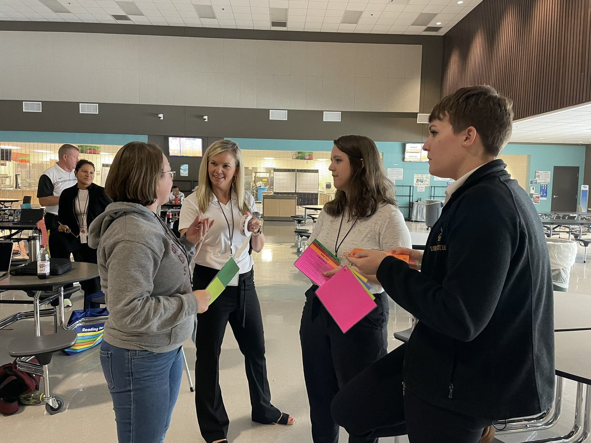 PBIS training <a href="/SeguinHSTx/">Seguin High School</a> is going great! <a href="/suzanne_zink/">Suzanne (Zink) Tschirhart</a> handed out “Caught You Being Good” tickets while teachers used the ABC flip books ordered by <a href="/Matador_Support/">Seguin ISD Student Services</a> and made by <a href="/SeguinWorks/">SEGUIN WORKS Transition Program</a>. What a wonderful tool-thank you!! #WeAreSeguin #PBIS
