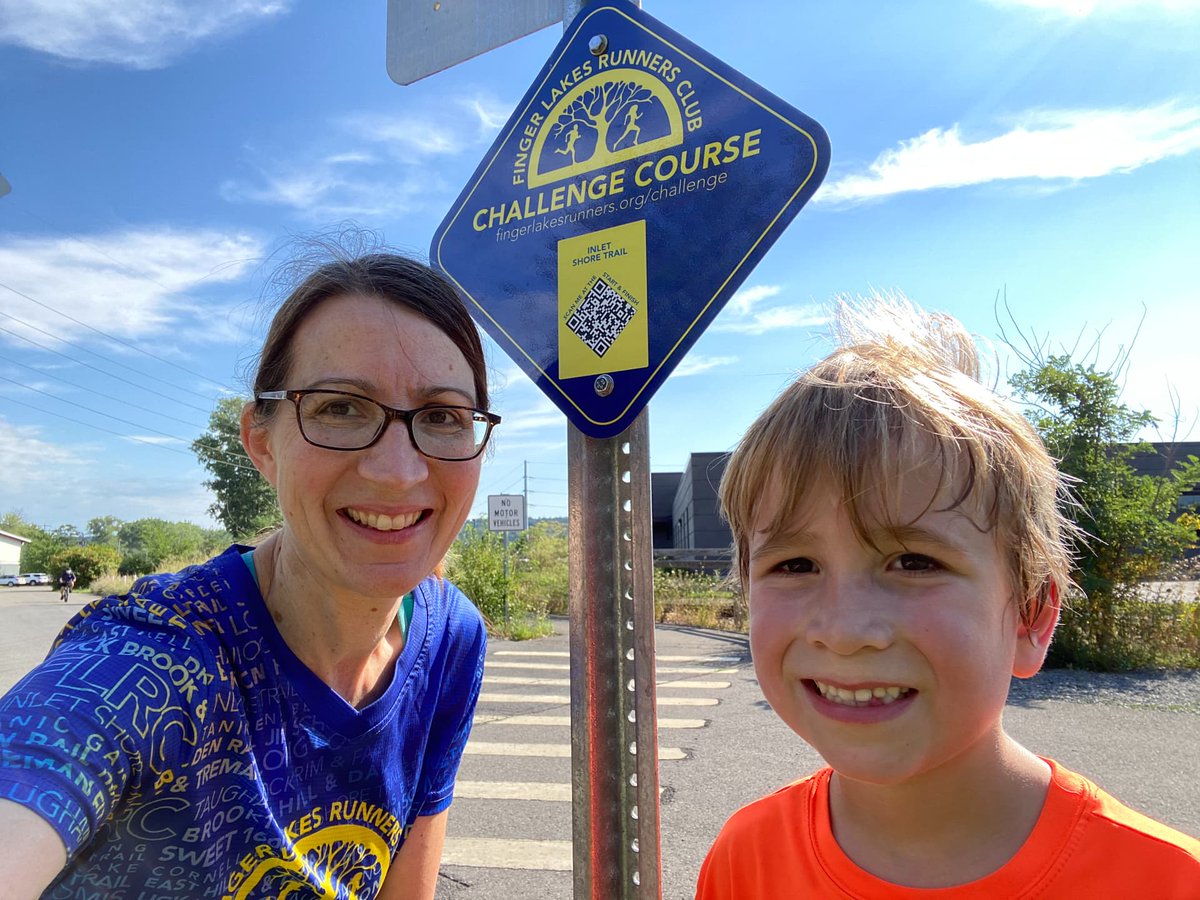 FLRCIthaca's tweet photo. With only two days left in the 2022 #FLRCChallenge, we're up to 86 completions, including a 6-year-old and four FLRC 100K Ultra Challenge finishers in the past week. We also recorded a record mileage week and cruised past 14,000 miles total! Details at https://t.co/Fq0h1mgcZP https://t.co/c0ZDvLW3rF
