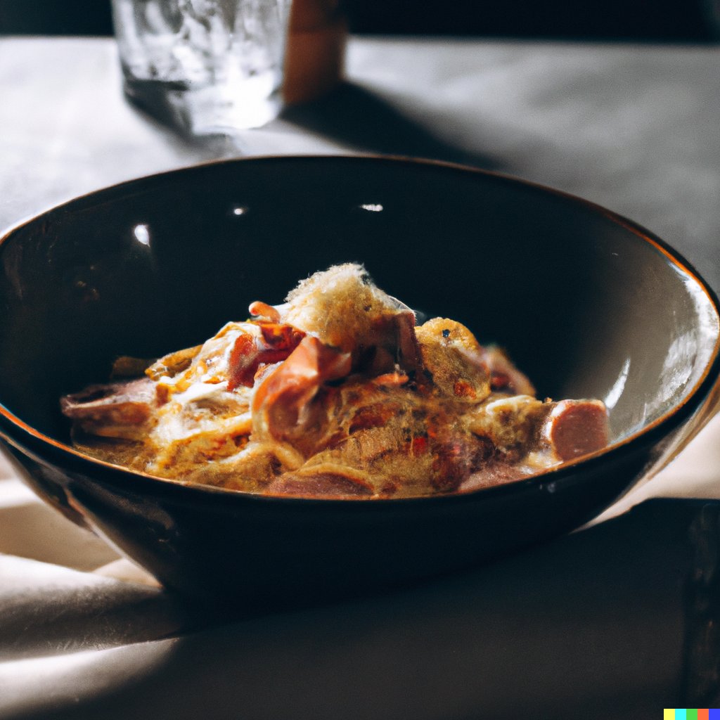 _JacobStone's tweet image. Day 13 of 50!

“A high-quality picture of a bowl of carbonara for a food magazine”

#50DaysOfDallE #dalle #dalle2 #pasta