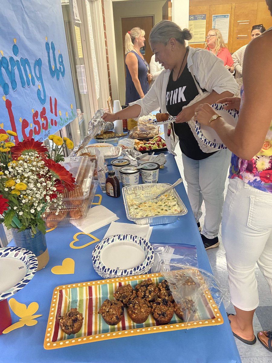 IBCharterSchool's tweet photo. Our IB Charter team had a wonderful send off for our SLP Aimee Verhoeven. She was a great member and will be missed! It’s a great demonstration of care when everyone chipped in for the send off. #itsallofus 🐬💙💙💙 https://t.co/AA8fjBTcn0