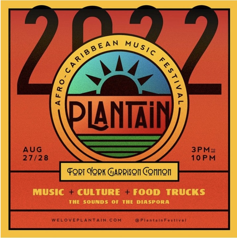 Check out the PLANTAIN | Afro-Caribbean Festival
SAT AUG 27 2022 AT 03:00 PM TO SUN AUG 28 2022 
Fort York Garrison Commons | Toronto