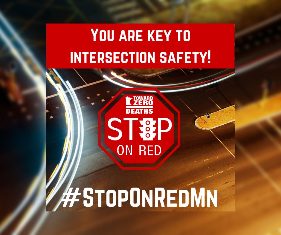 OlmstedSheriff's tweet image. Sometimes we need reminders. Prevent a crash. 🛑🚦🚂 You are key to intersection safety. Always stop on red! #StopOnRedMN #StopOnRed2022 #TZDMN #TowardZeroDeaths #StopOnRed