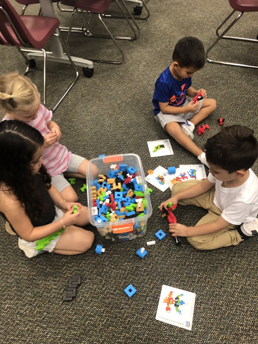 Pre-K is getting into the groove of school and learning routines 💜