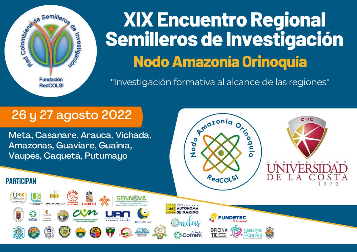 Nodo Amazonía Orinoquía - RedCOLSI (@redcolsiao) on Twitter photo 